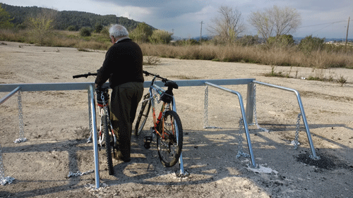 Parking bicicleta seguro accesible