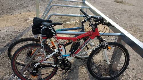 Parquing bicicletes segur