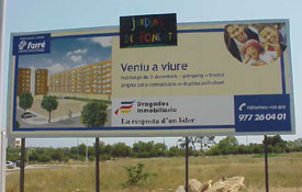 cartell publicitari i valla publicitria