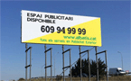 Publicidad valla Publicitaria Figueres Roses EmpuriaBrava Castello Empuries